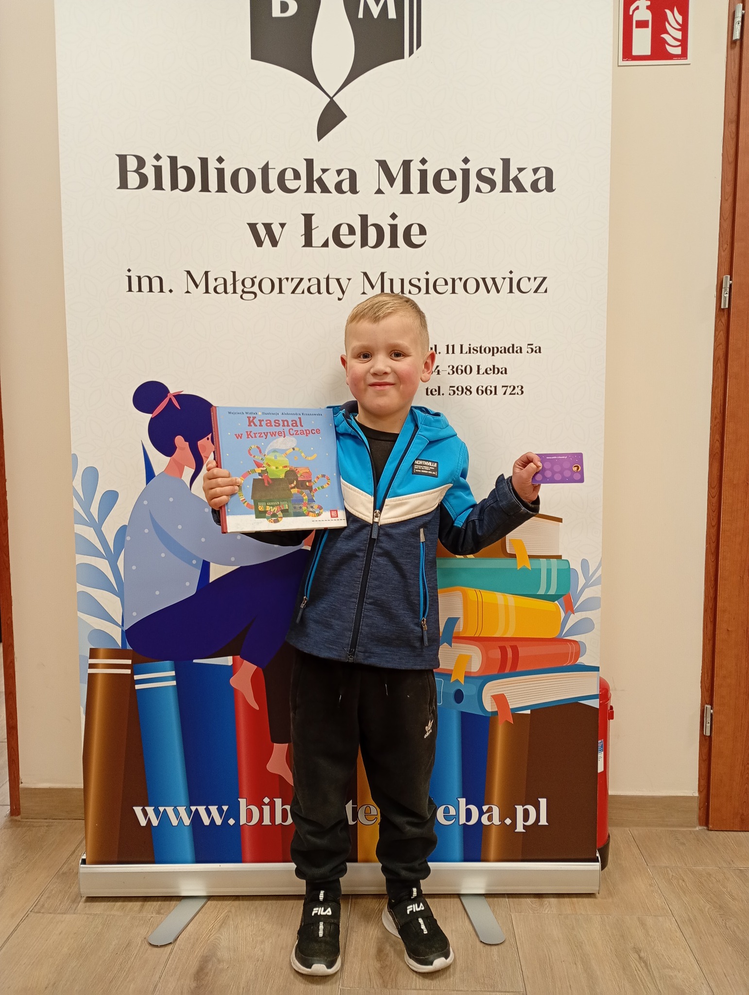 Poniedziałek witamy razem z Aleksandrem, naszym nowym Czytelnikiem, który dołączył do akcji czytelniczej… – zdjęcie 1