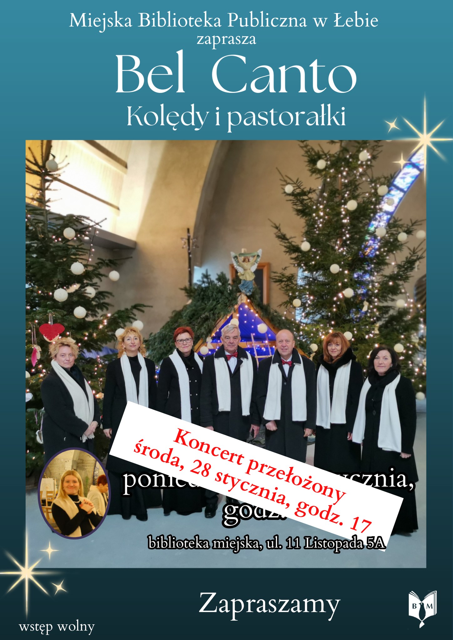 To już dzisiaj o godz. 17 zapraszamy do sali na I piętrze na koncert Kolęd i Pastorałek w wykonaniu Zespołu… – zdjęcie 1