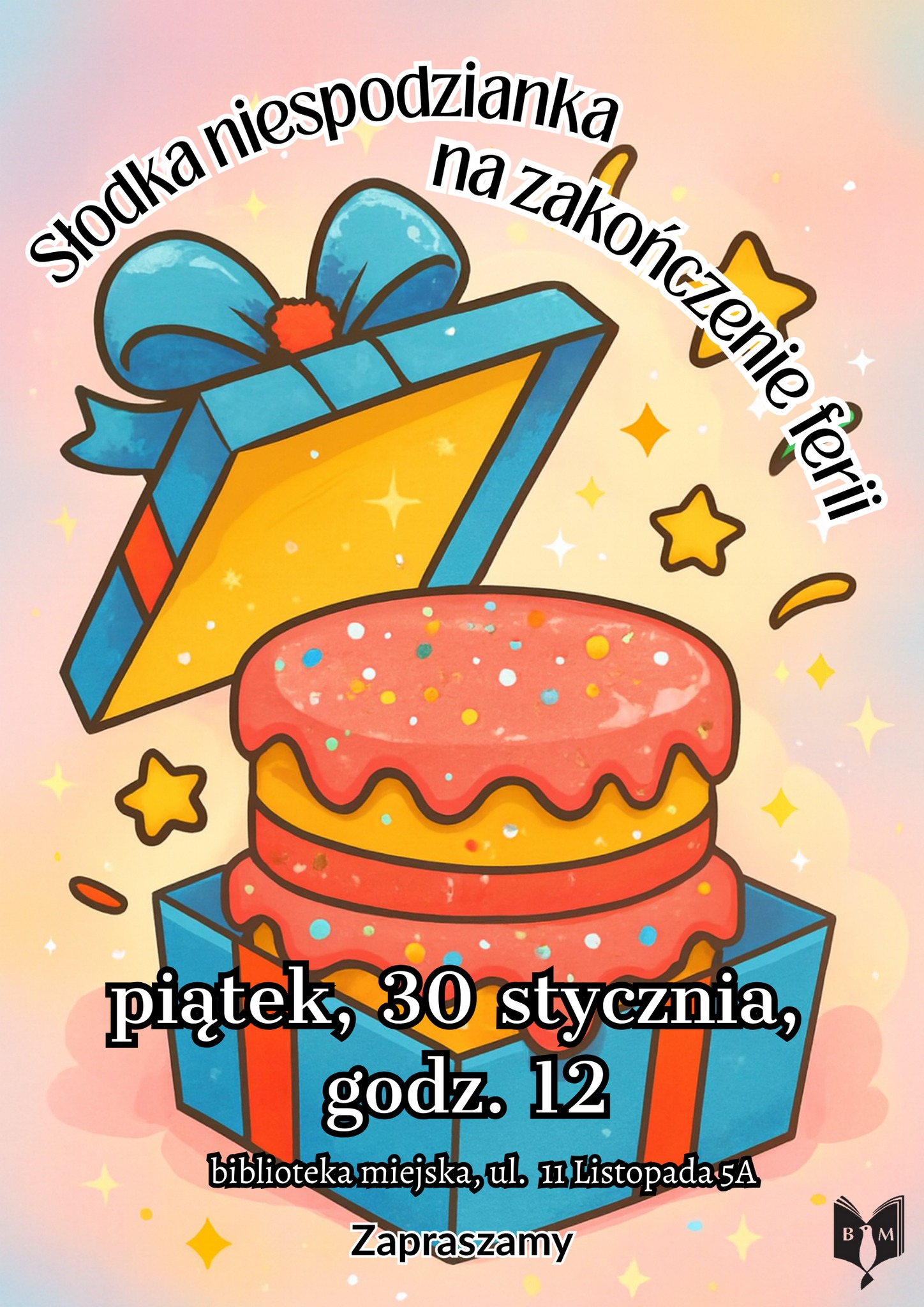 Wszystko, co dobre szybko się kończy, zapraszamy na ostatnie spotkanie Ferii w Bibliotece o godz. 12. – zdjęcie 1