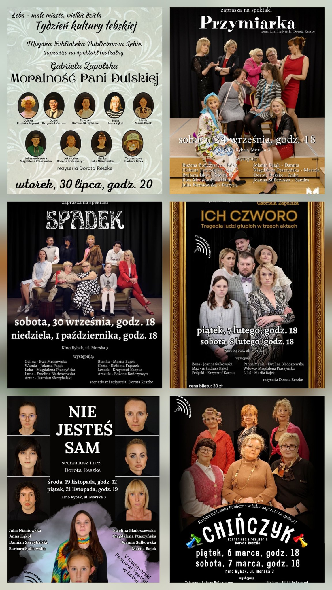 Za kilka dni, Łebski teatr TRZECI DZWONEK zaprezentuje się w nowej sztuce – zdjęcie 1