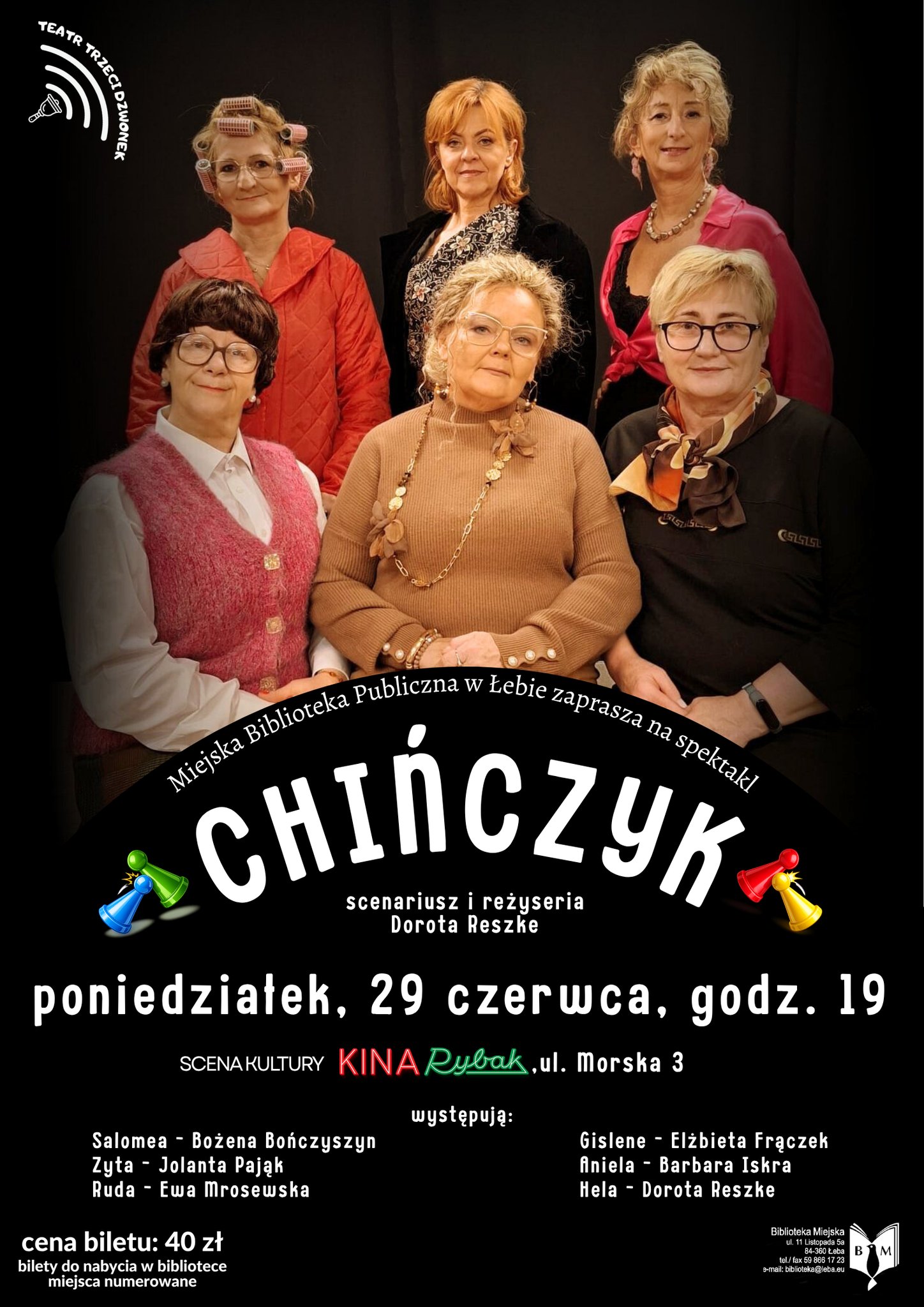 W poniedziałek 29 czerwca o godz. 19.00 w Kinie RYBAK - na Scenie Kultury zostanie wystawiony spektakl… – zdjęcie 1