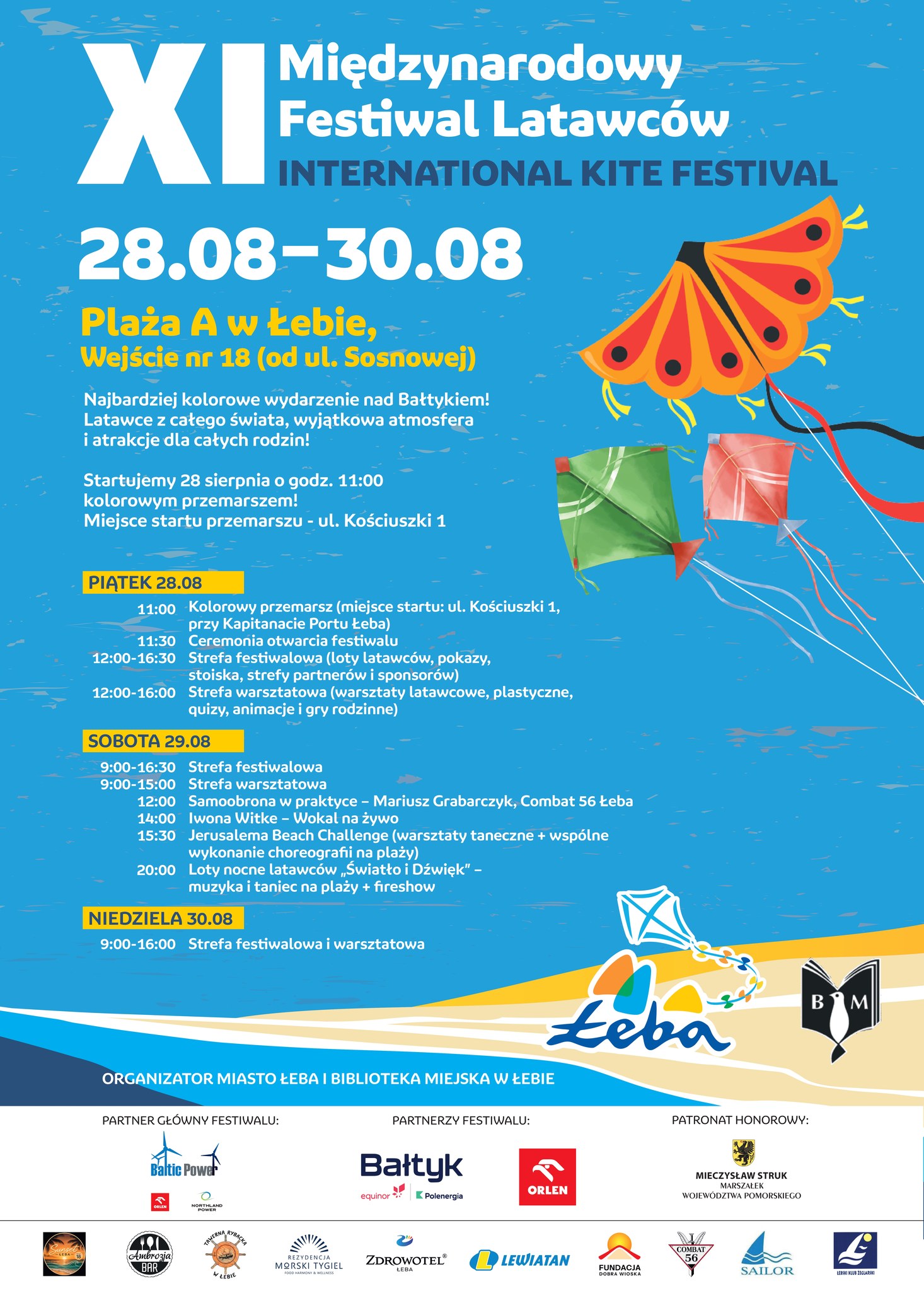 XI MIĘDZYNARODOWY FESTIWAL LATAWCÓW – ŁEBA 2026! – zdjęcie 1