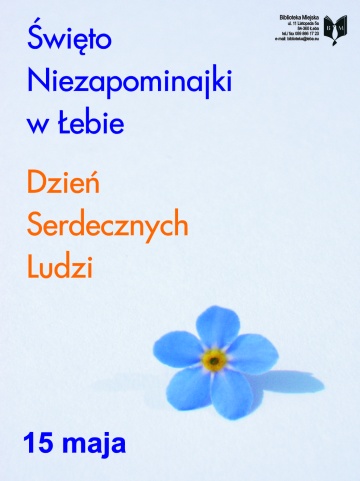 Plakat - Święto Niezapominajki
