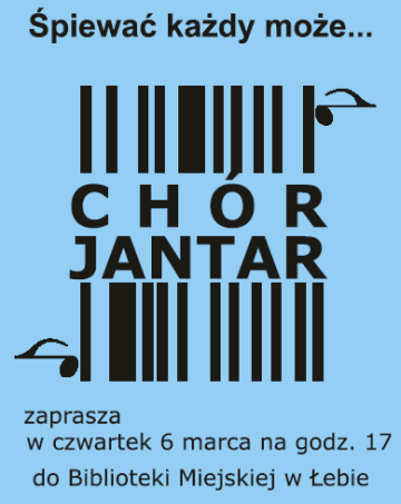 Plakat - Śpiewać każdy może