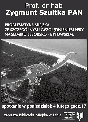 Plakat - Spotkanie z Zygmuntem Szultką