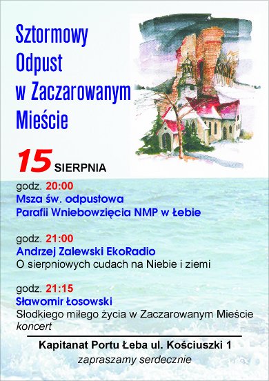 Stormowy Odpust w Zaczarowanym Mieście - Plakat