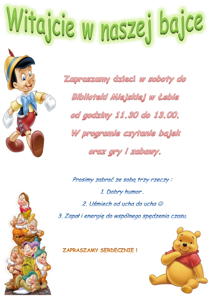 witajcie w naszej bajce