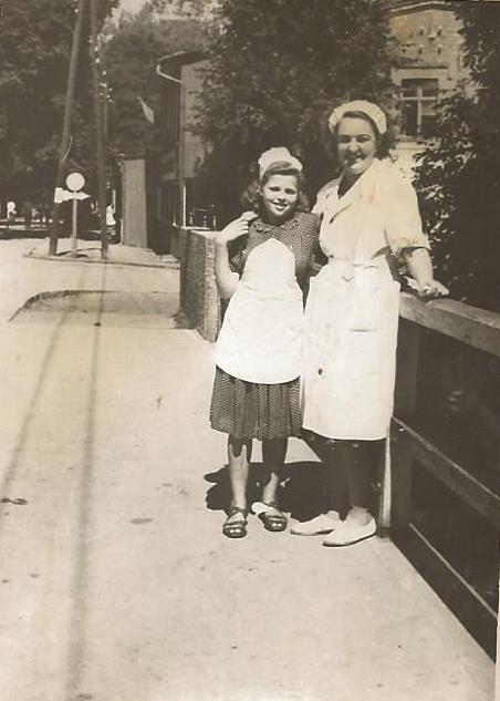 Łeba, ul. Kościuszki, Helena Kasprzak.