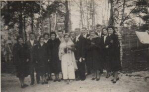 Ślub Ireny i Zygmunta Ratajczaków w 1958 roku.